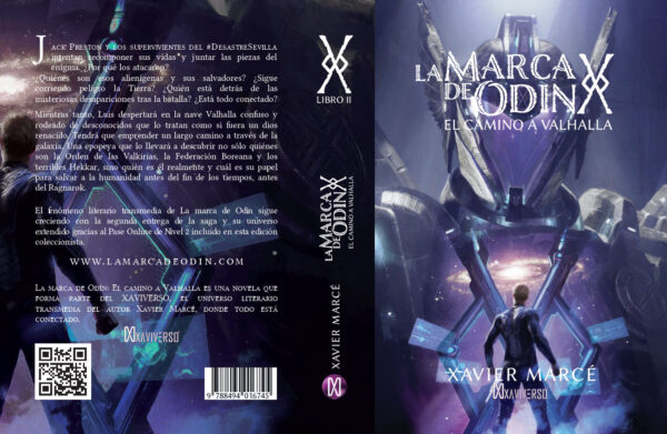 La marca de Odín: El camino a Valhalla, libro de ciencia ficción y mitología nórdica de Xavier Marcé.