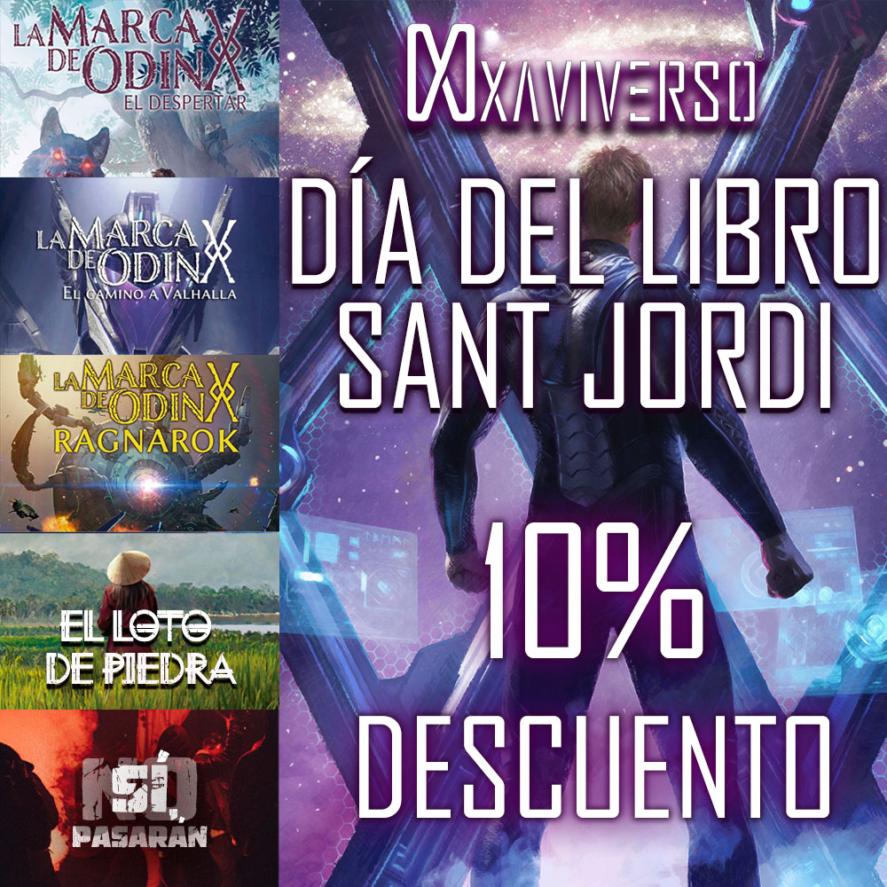10% descuento en los libros del XaviVerso por el Día del Libro y Sant Jordi