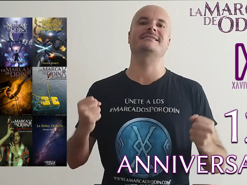 12º anniversary for Mark of Odin books
