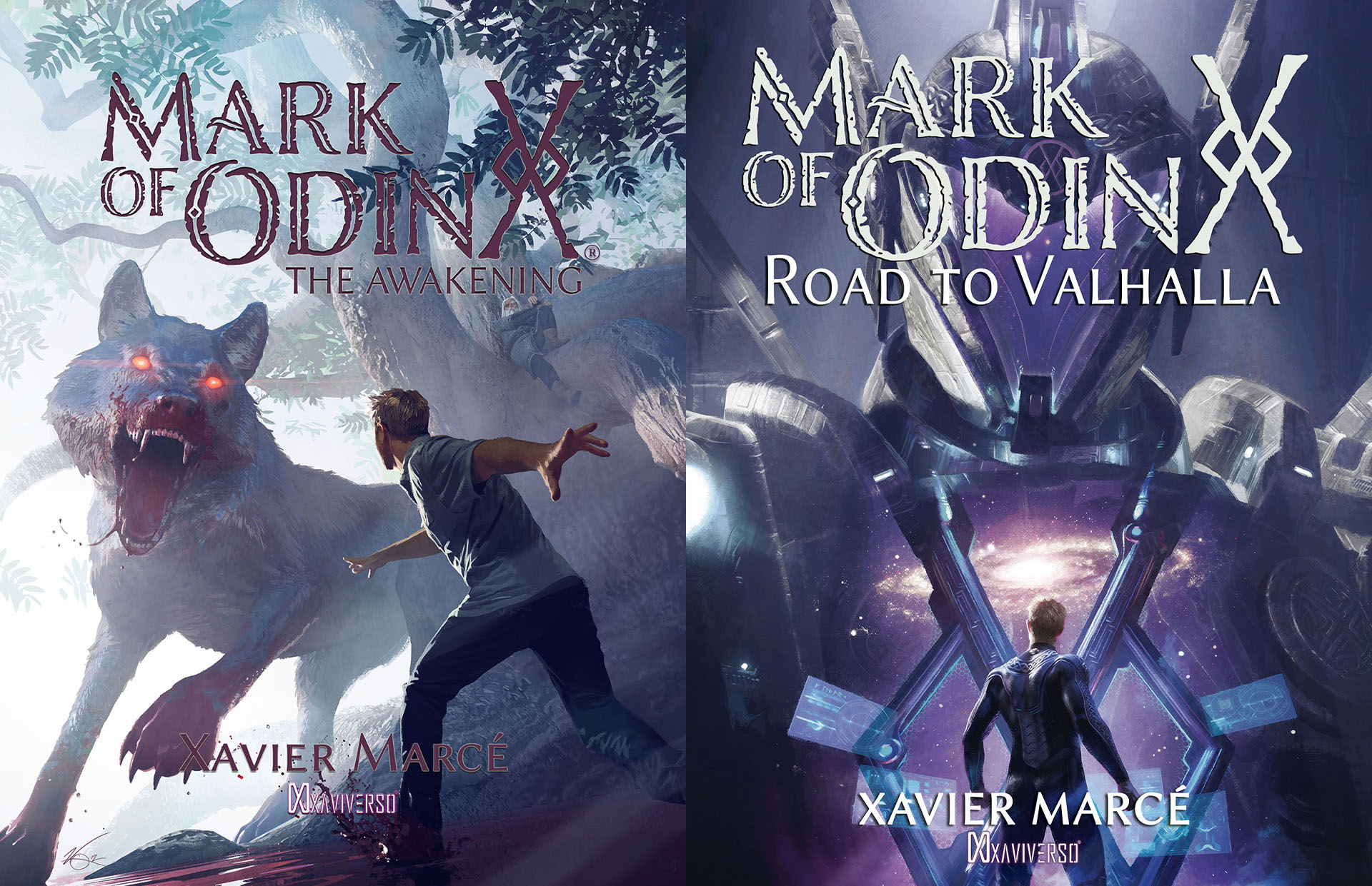 Mark of Odin: The Awakening and Mark of Odin: Road to Valhalla books