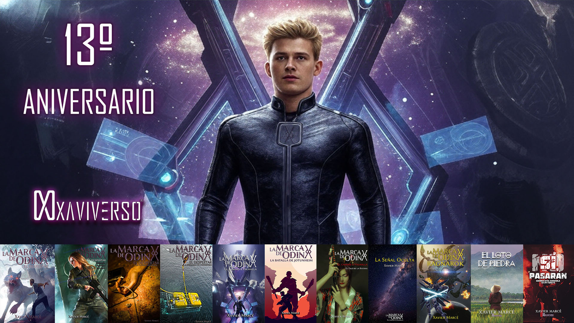 13º aniversario del XaviVerso con la celebración del lanzamiento de La marca de Odín.
