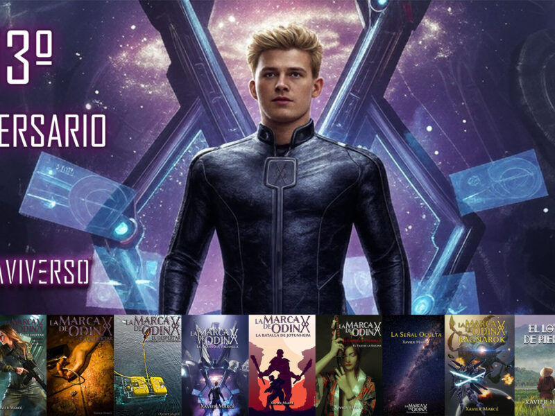 13º aniversario del XaviVerso con la celebración del lanzamiento de La marca de Odín.