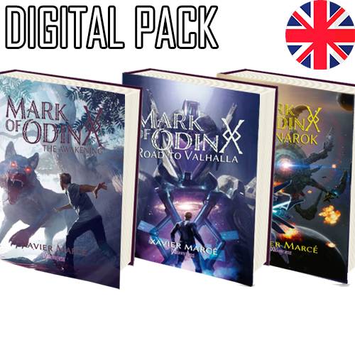 Mark of Odin Trilogy Digital Collector's Pack: The Awakening, Road to Valhalla and Ragnarok books.