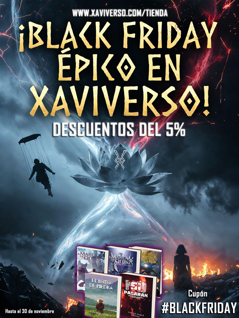 Ofertas por Black Friday en los libros del XaviVerso.