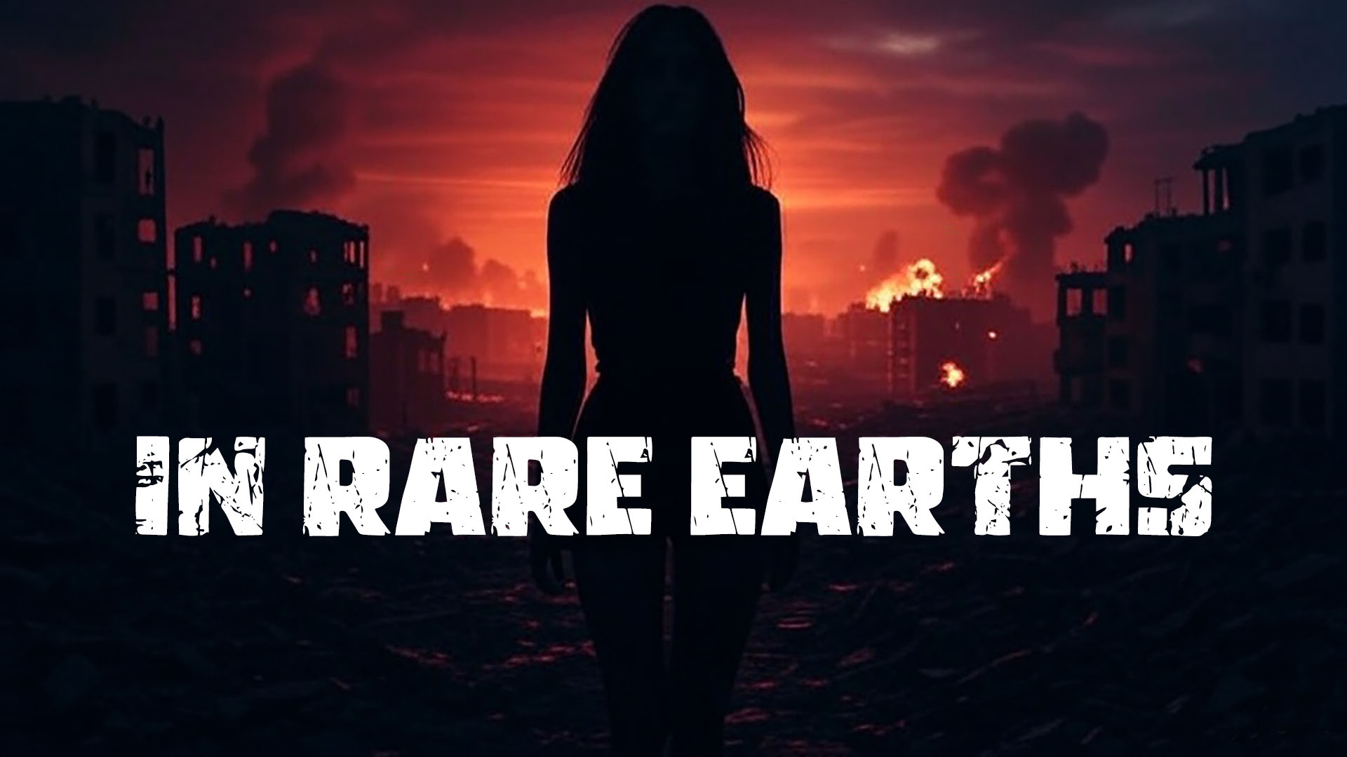 In Rare Earths thriller book teaser concept cover from Xavier Marce