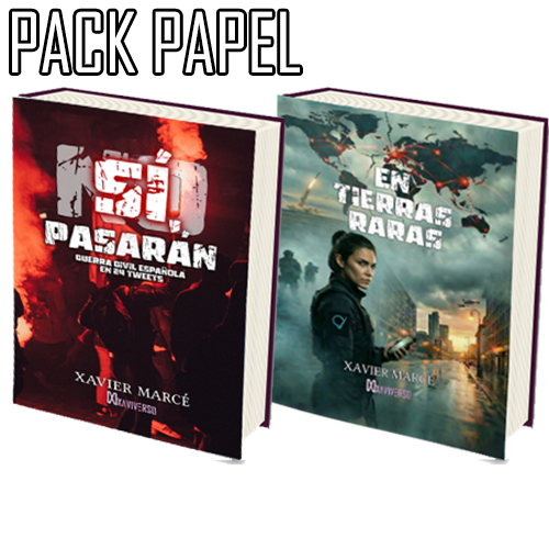 Pack de libros: En Tierras Raras y Sí, pasarán en papel