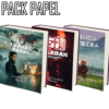 Pack de los libros en papel de En Tierras Raras, El loto de piedra y Sí, pasarán. Guerra civil española en 24 tweets.