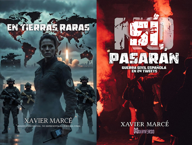 Pack de libros En Tierras Raras y Sí pasarán, edicion coleccionista, reserva anticipada.