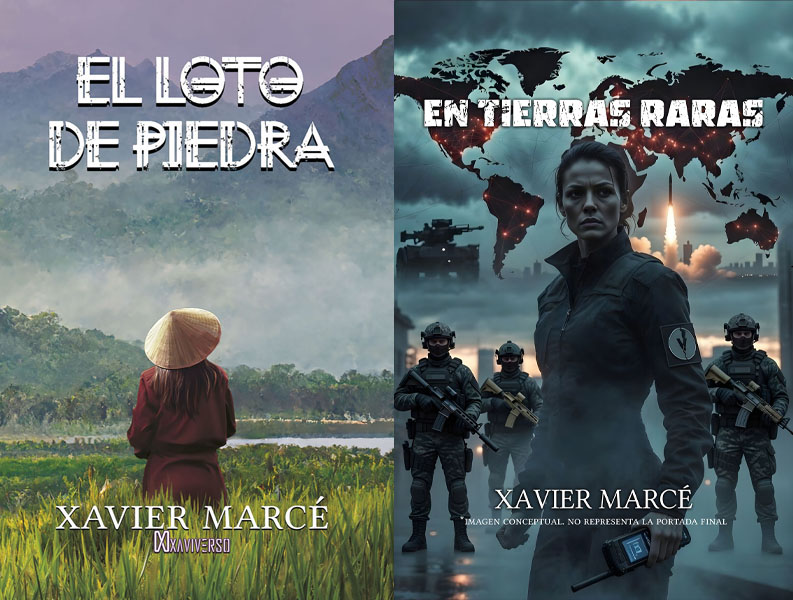 Pack de libros En Tierras Raras y El loto de piedra, edicion coleccionista, reserva anticipada.