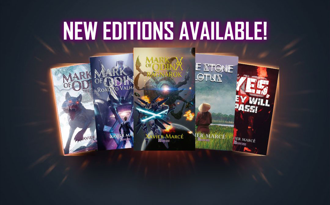New editions for all XaviVerso books in English