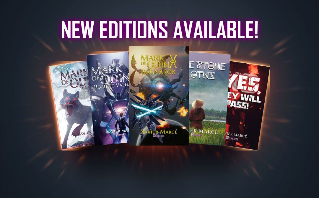 New editions for all XaviVerso books in English